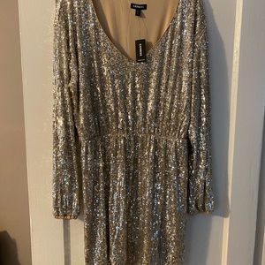 NWT sexy sequined dress